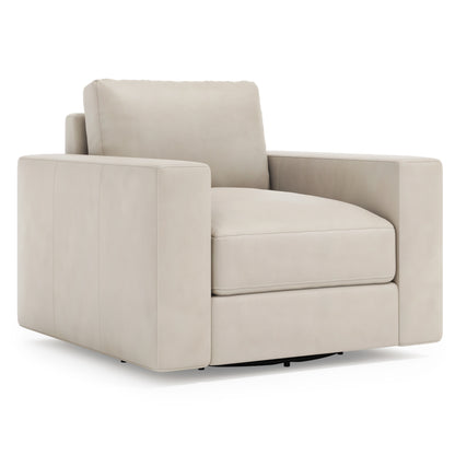 Dawkins Leather Swivel Chair