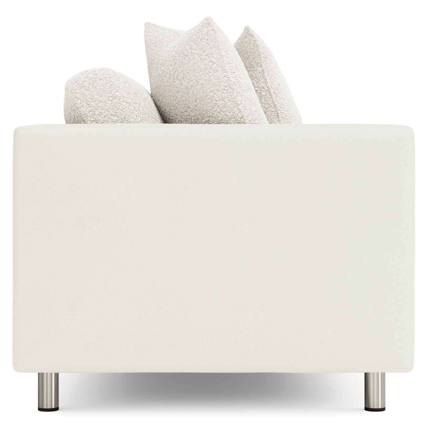 Dakota Leather-Fabric Sofa