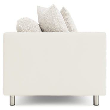 Dakota Leather-Fabric Sofa