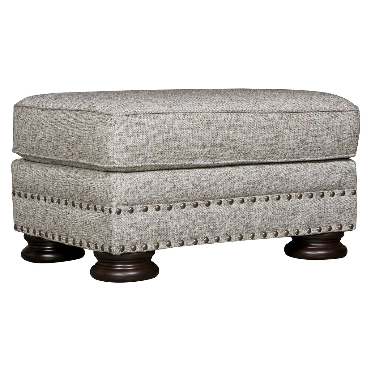 Foster Fabric Ottoman