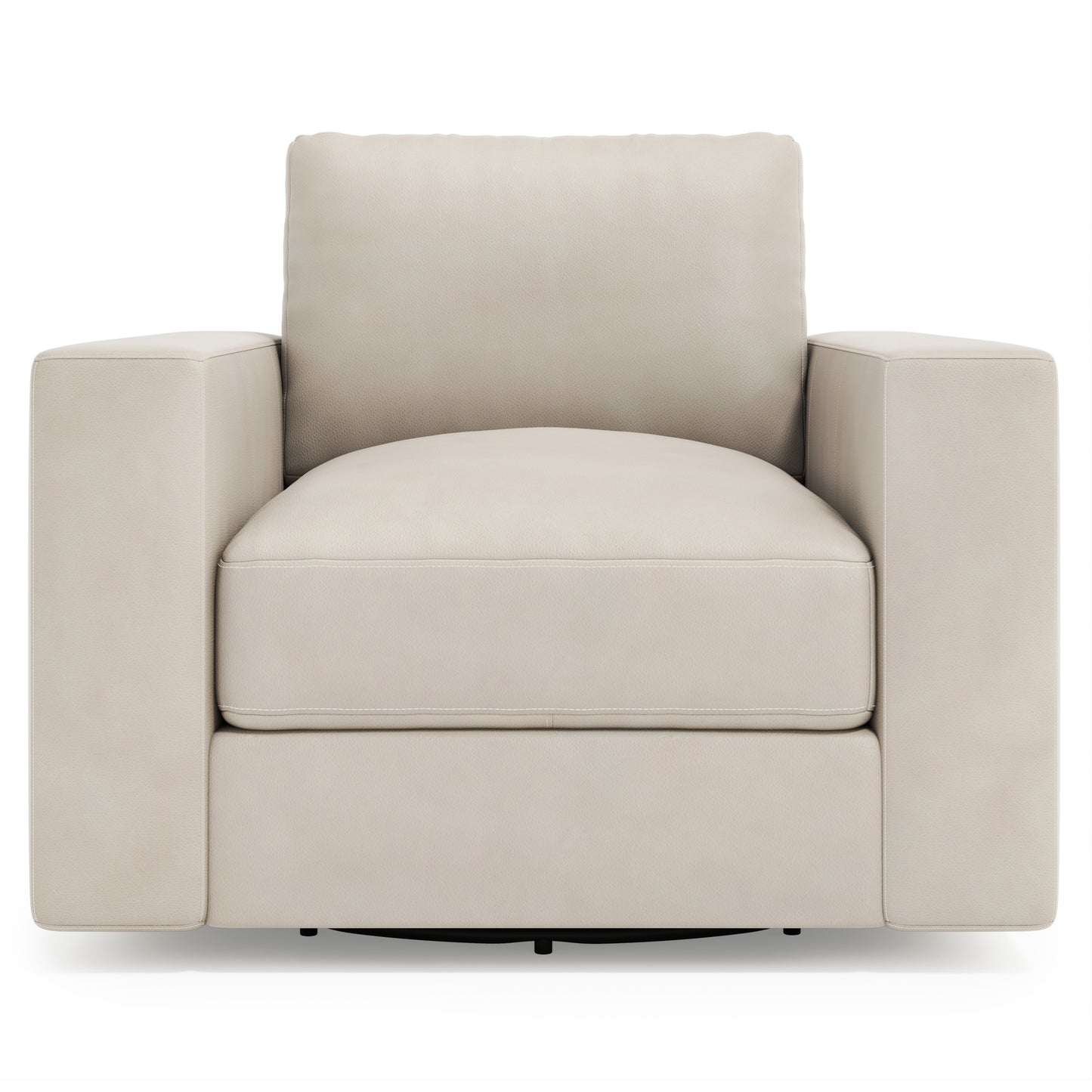 Dawkins Leather Swivel Chair