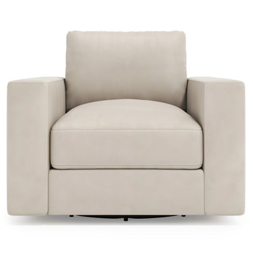 Dawkins Leather Swivel Chair