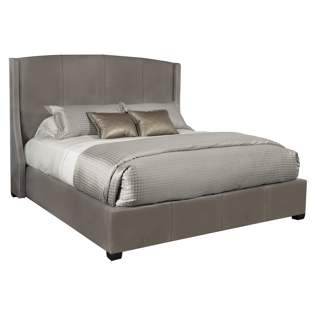 Cooper Leather Shelter Bed King
