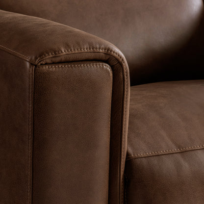 Billings Leather Power Motion Sofa