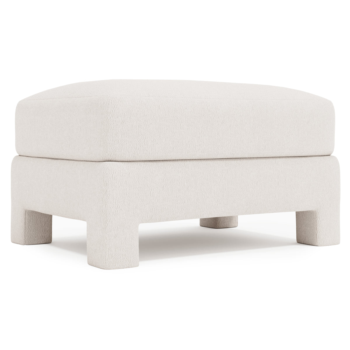 Mily Fabric Bumper Ottoman