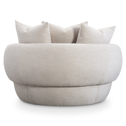 Ollie Fabric Swivel Chair