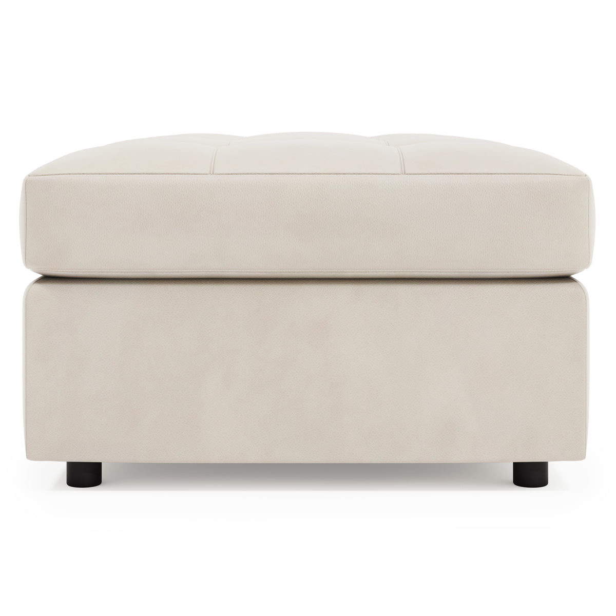 Nest Leather Ottoman