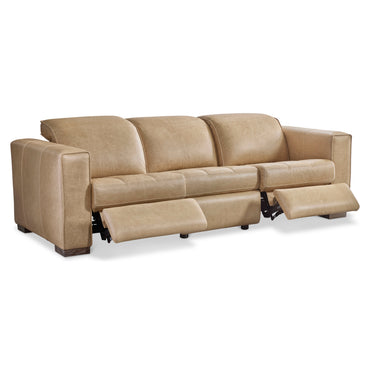 Nest Leather Power Motion Sofa