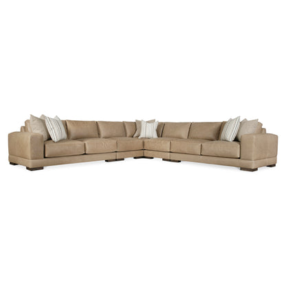 Lars Leather Sectional
