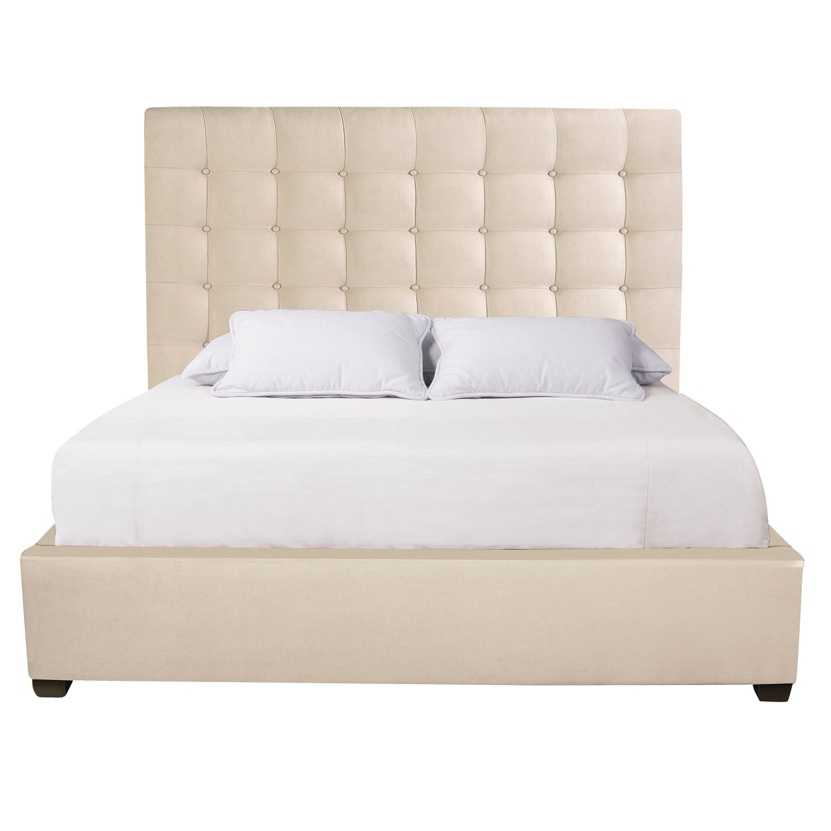Avery Fabric Panel Bed | Extended Queen