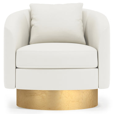 Camino Leather Swivel Chair