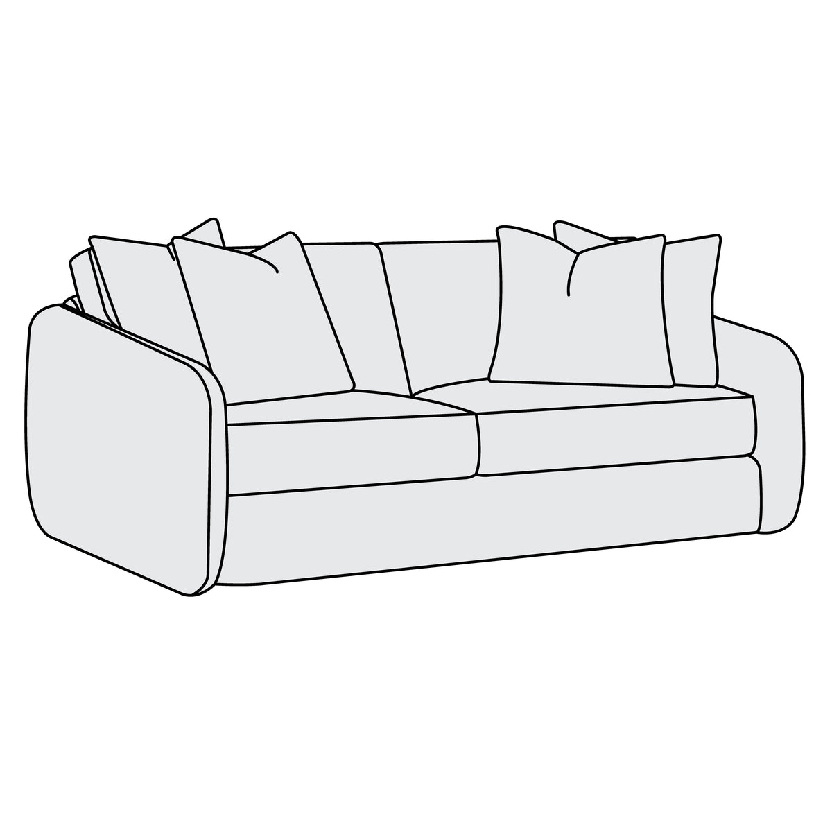 Soleil Fabric Sofa