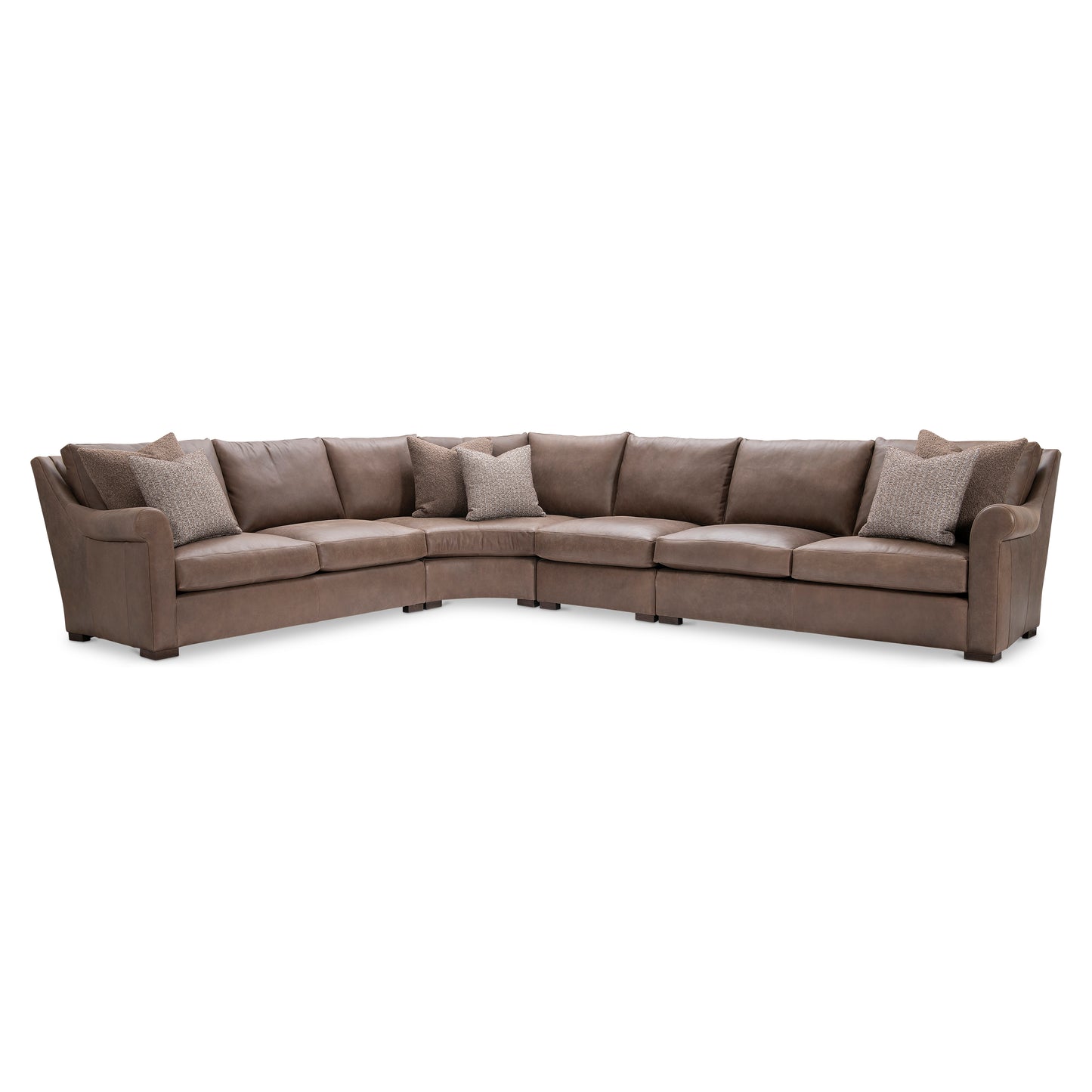 Keirnan Leather Sectional
