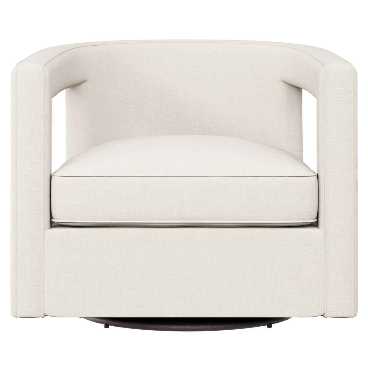 Alana Fabric Swivel Chair Without Nails
