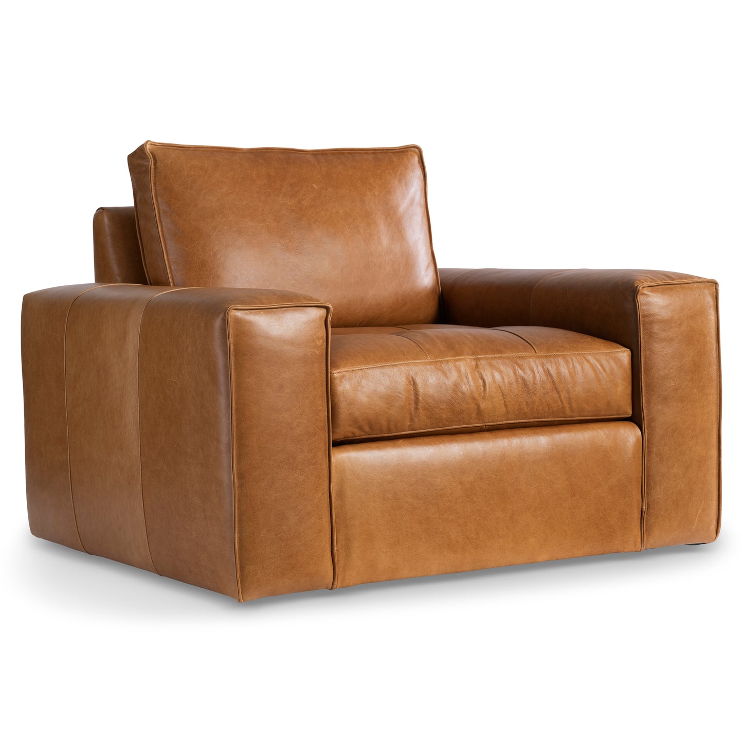 Nest Leather Swivel Chair
