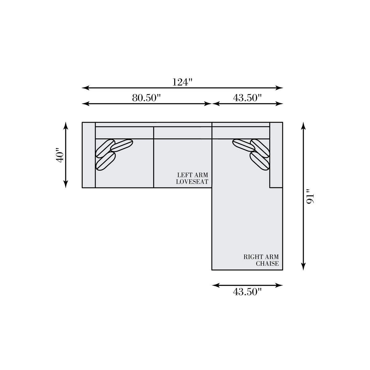 Helena Fabric Sectional