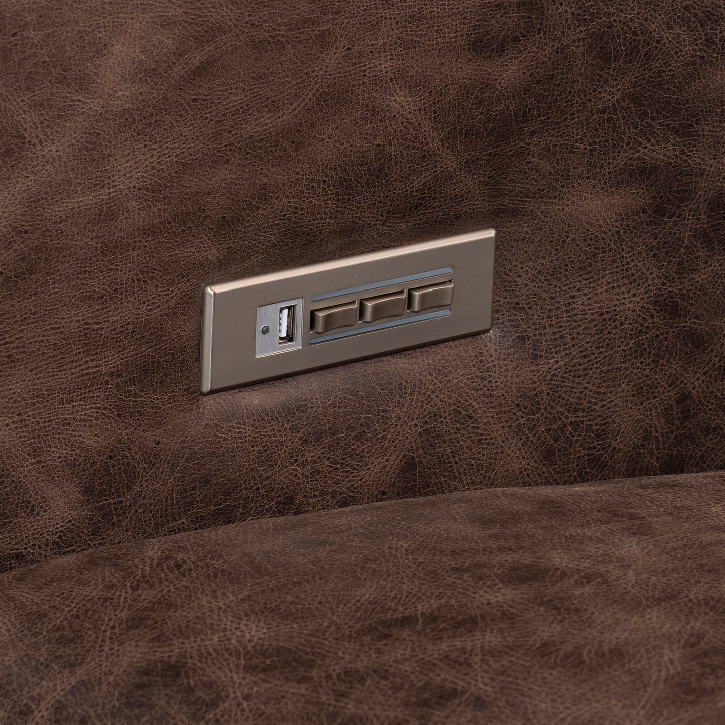 Arrezio Leather Power Motion Chair