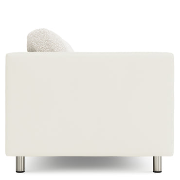 Dakota Leather-Fabric Sofa