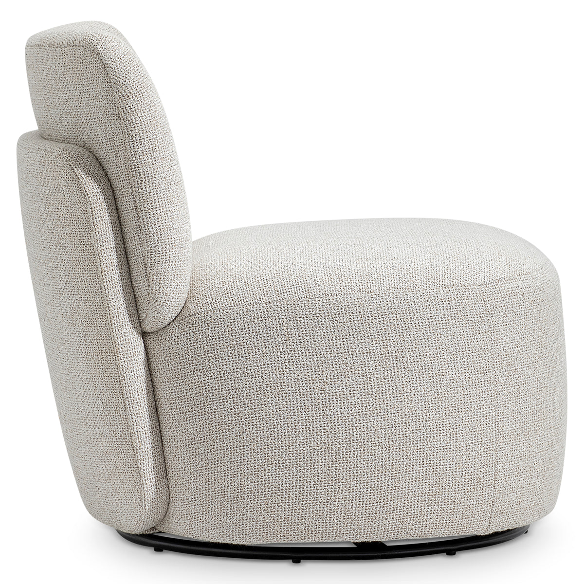 Iris Fabric Swivel Chair
